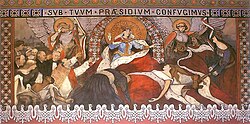 Włodzimierz Tetmajer, Allegory of Dead Poland, St. Nicholas Cathedral, Kalisz