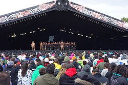 Te Matatini 2015 in Hagley Park, Christchurch