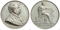 Franz von Miklosich medal, 1883