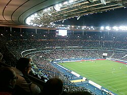 Stade de France (interior pictured), where Ronaldo performed in the 1998 World Cup Final despite suffering a convulsive fit six hours before kick off