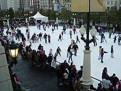 Millennium Park is an urban park in Chicago that is partitioned into areas with various special uses