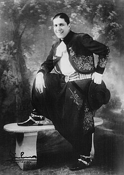 Portrait of Gardel, 1923