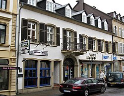 Lettow-Vorbeck's birthplace in Saarlouis