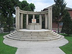 Eighth United States Army memorial at Yongsan