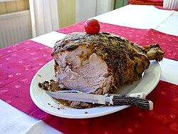 Pork is a type of red meat even though it can appear white or pink.