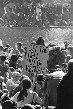 Anti-war protesters