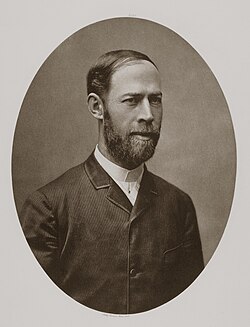 Heinrich Rudolf Hertz (1856–1894) proved the existence of electromagnetic radiation.