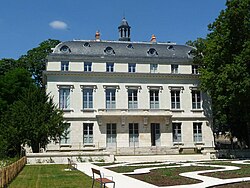 View from the public park of the palace