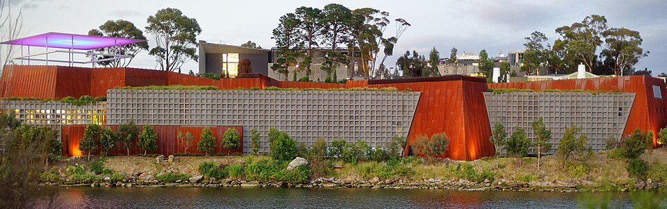 The Museum of Old and New Art (MONA), the largest privately owned museum in the Southern Hemisphere