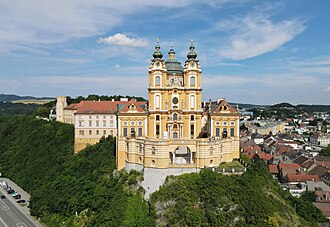 Stiftsgymnasium Melk, the oldest continuously operating school in Austria