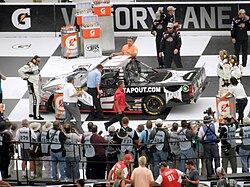 The 2011 NASCAR Camping World Truck Series at Michigan International Speedway in Brooklyn, Michigan