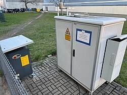 Near range lidar at Institute of Geophysics, Warsaw, Poland