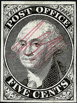 New York Postmaster's Provisional, 1845