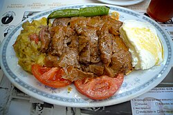 İskender kebab