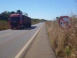 BR-174 highway in Mato Grosso