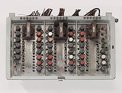 Ferranti Mark I computer logic board