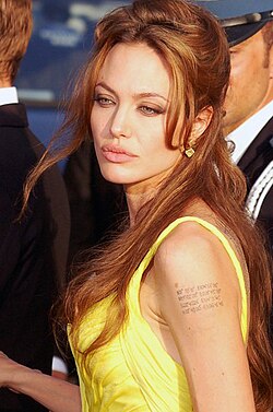 Jolie at the 2007 Cannes Film Festival
