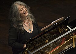 Pianist Martha Argerich