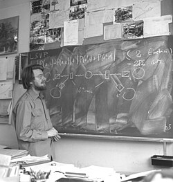 Bell discussing Bell's inequality at CERN in 1982