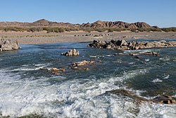 Orange River south of Rosh Pinah