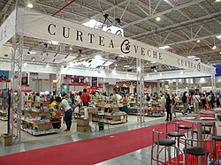 Curtea Veche's stand at the "Târgul Internațional de Carte Bookfest 2018" in Bucharest