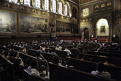 Main hall of the University of Barcelona