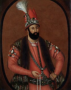 Portrait of Nader Shah, c. 1740