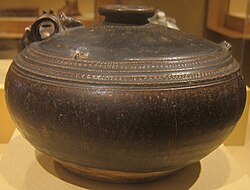 Glazed stoneware dating back to the 12th century
