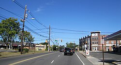 The Somerset neighborhood, one of the largest neighborhoods in the township