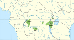 The northern Twa. The easternmost group are the Great Lakes Twa.