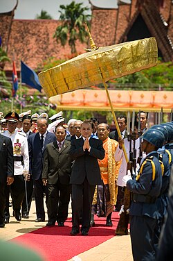 Norodom Sihamoni, King of Cambodia