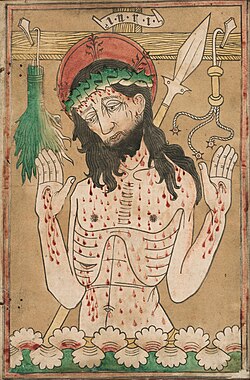 German woodcut with hand-colouring, 1465–1470