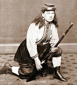 Kady Brownell, a vivandière from Rhode Island