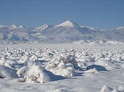 Great Basin snowstorm in the Snake Valley of Utah and Nevada