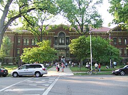 Indianola Junior High School in Columbus, Ohio, the first middle school in the United States