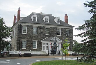 Lord Dundonald's residence in Halifax, Nova Scotia, while Commander-in-Chief, North America Station (1848–1851)