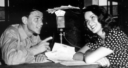 Sinatra with Alida Valli, c. 1940s