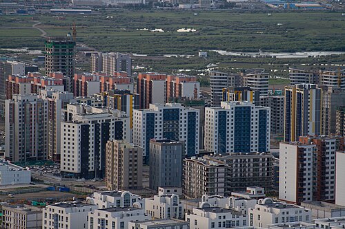 New high-rise construction in Yaarmag area