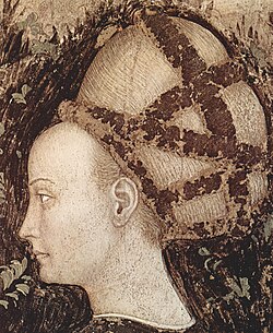 Pisanello, St. George and the Princess (detail, c. 1436-1438), Church of St. Anastasia, Verona.