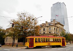 The Metro Streetcar heritage streetcar system