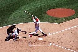 Mark McGwire (batter) was one of several central figures in baseball's steroids scandal.