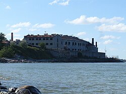 The Patarei Sea Fortress, known as the notorious Soviet-era prison, in Tallinn, Estonia
