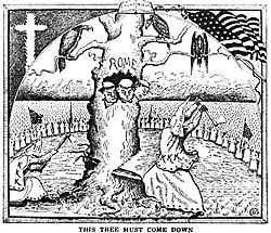 Branford Clarke illustration in The Ku Klux Klan in Prophecy (1925) by Bishop Alma White, published by the Pillar of Fire Church in Zarephath, New Jersey
