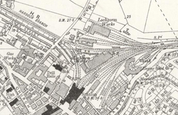 The station layout (1902)