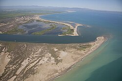The mouth of the Ebro