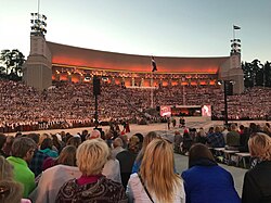 Participants of the Latvian Song and Dance Festival in 2018