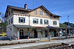 Railway station Herrlingen 2019