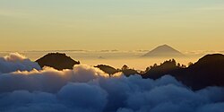 Mount Agung is the highest point of Bali.