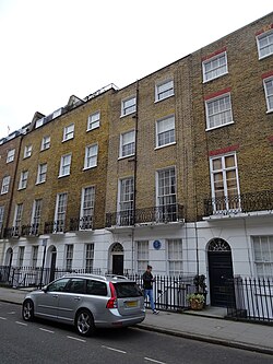 Bechet's former home in London