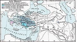 Asia Minor in 188 BC